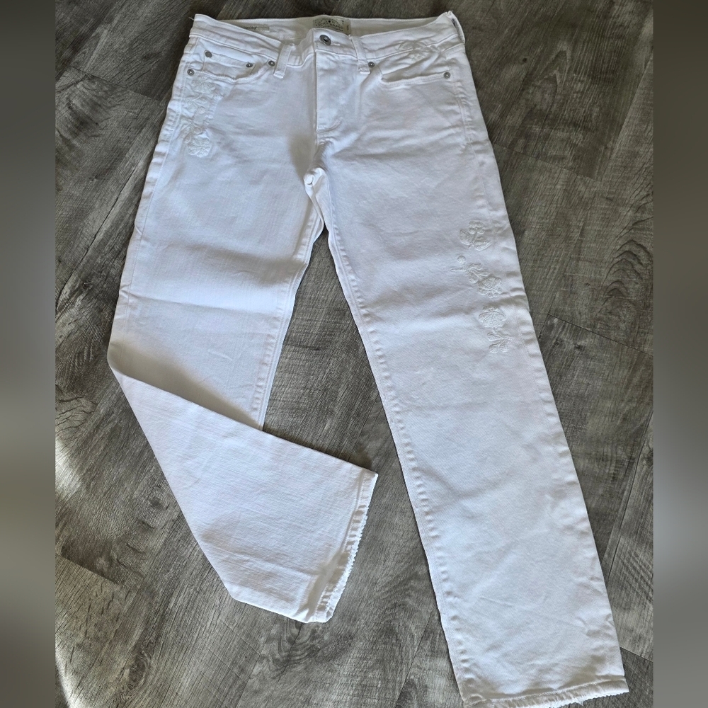 Lucky Brand Cream Denim Jeans